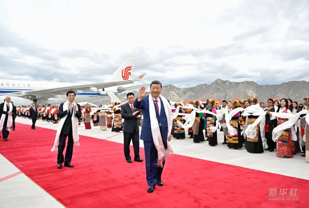 皇冠信用网会员开户_习近平率中央代表团抵达拉萨出席西藏自治区成立60周年庆祝活动