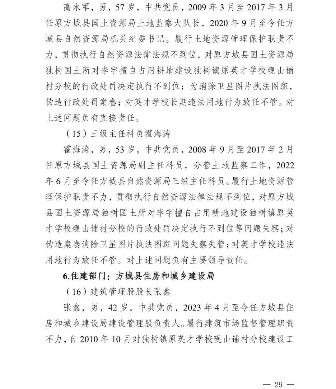 皇冠信用盘会员
_副市长、县委书记、县长、市教育局局长等25人被处理皇冠信用盘会员
,方城县英才学校重大火灾事故问责名单公布
